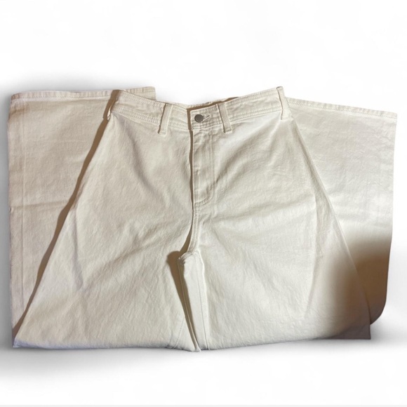 Universal thread goods co. white sailor wide leg jeans - Picture 1 of 3